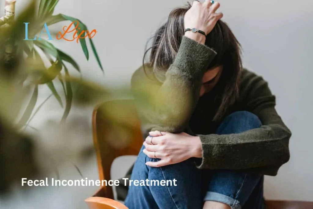 woman worried about fecal incontinence diet West Sussex