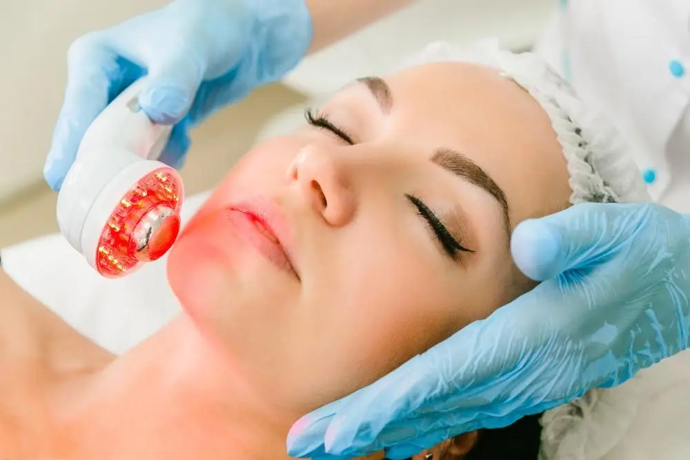 woman having non-surgical Morph8 treatment West Sussex