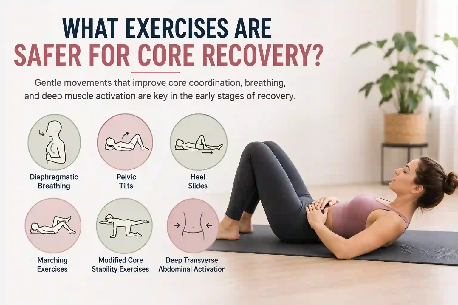 What Exercises Are Safer for Core Recovery West Sussex